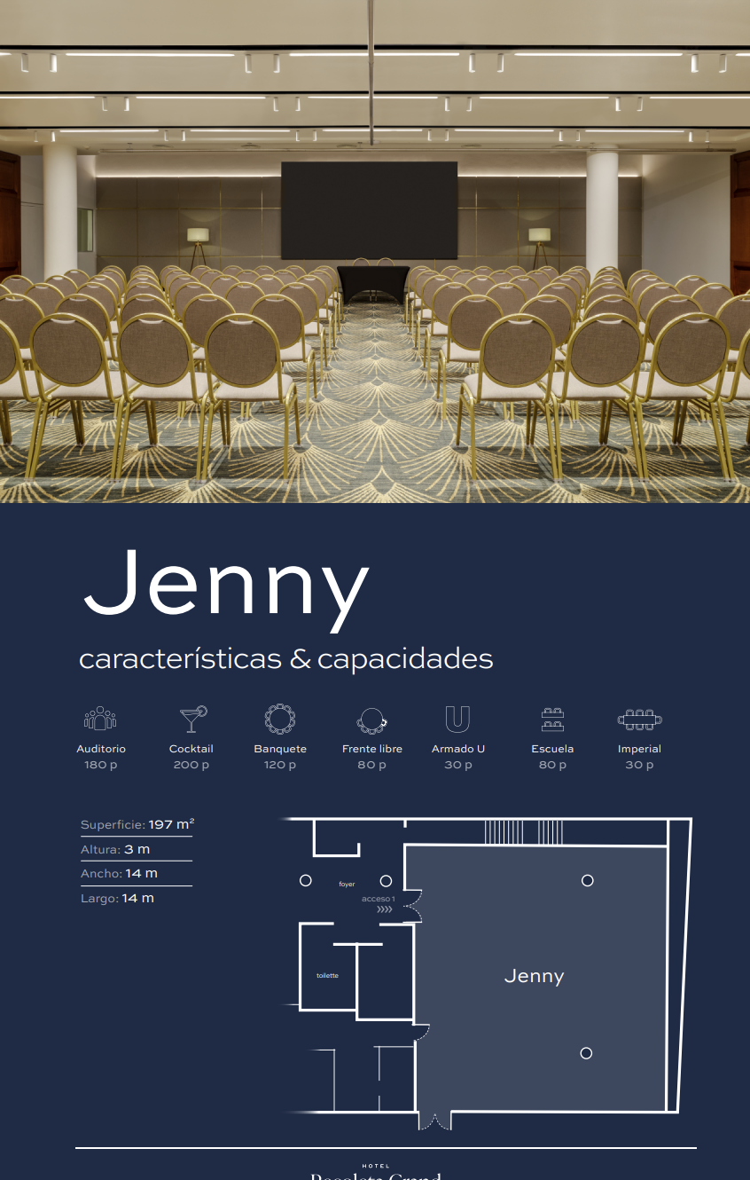 Grand Hotel Recoleta espacio