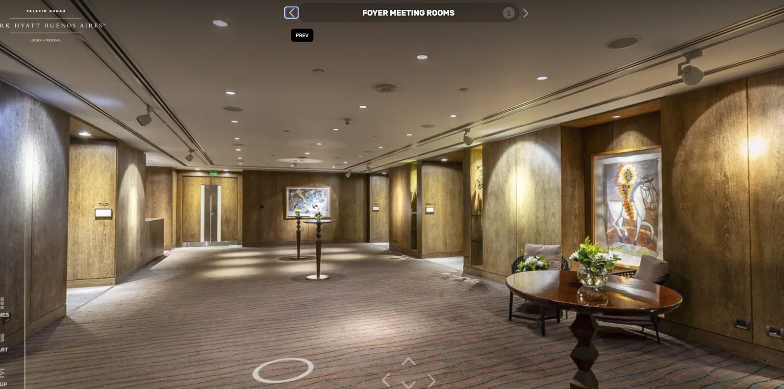 Palacio Duhau foyer